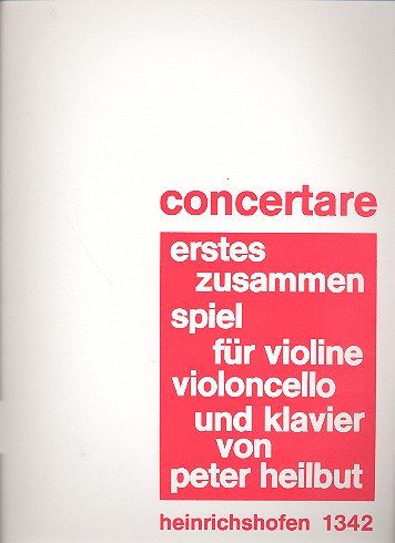 Concertare - Erstes Zusammenspiel