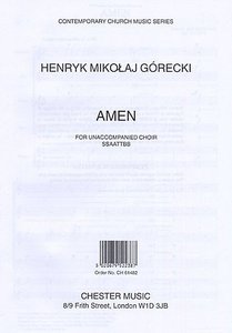Amen op. 34 (1975)