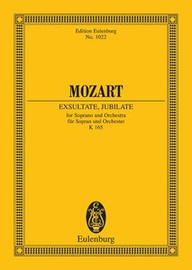 Exsultate, jubuilate KV 165