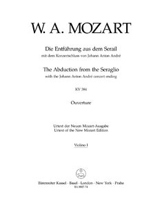 Die Entführung aus dem Serail - Ouvertüre KV 384