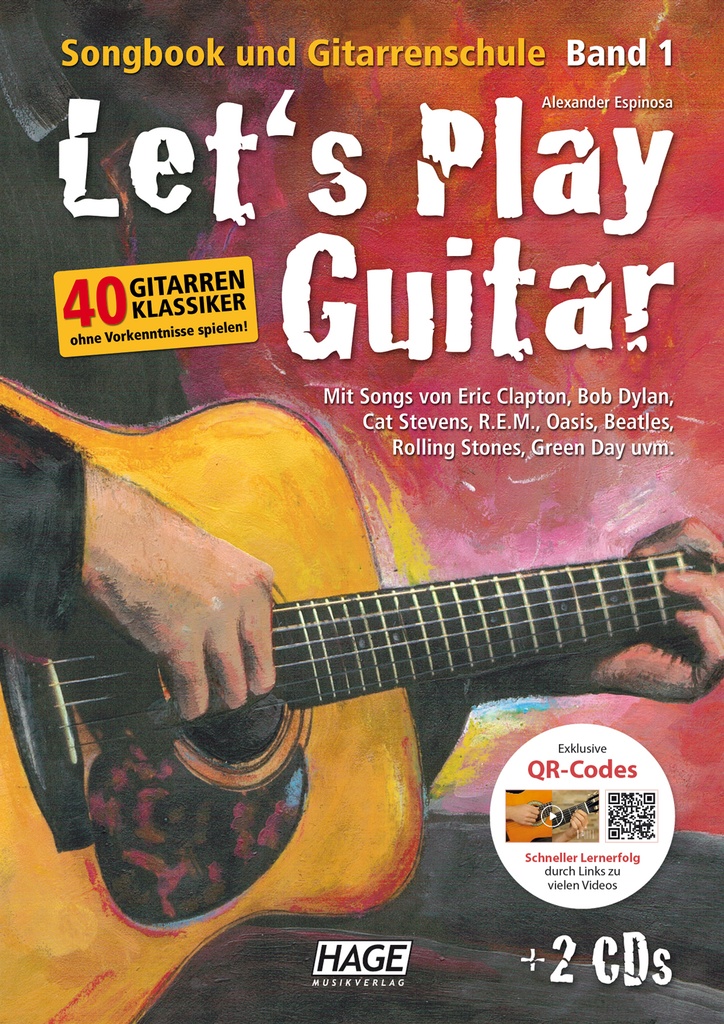 Let's play Guitar Bd. 1 - Songbook und Gitarrenschule