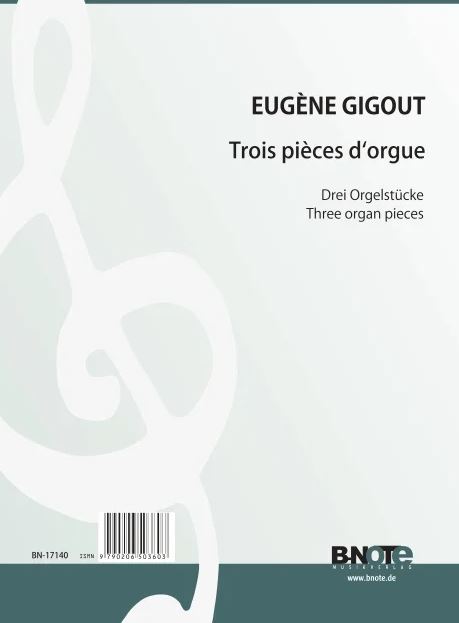 Trois pieces d'orgue