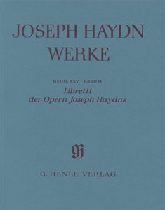 Libretti der Opern - sämtliche Werke XXV/14