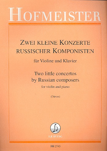 2 Kleine Konzerte Russischer Komponisten