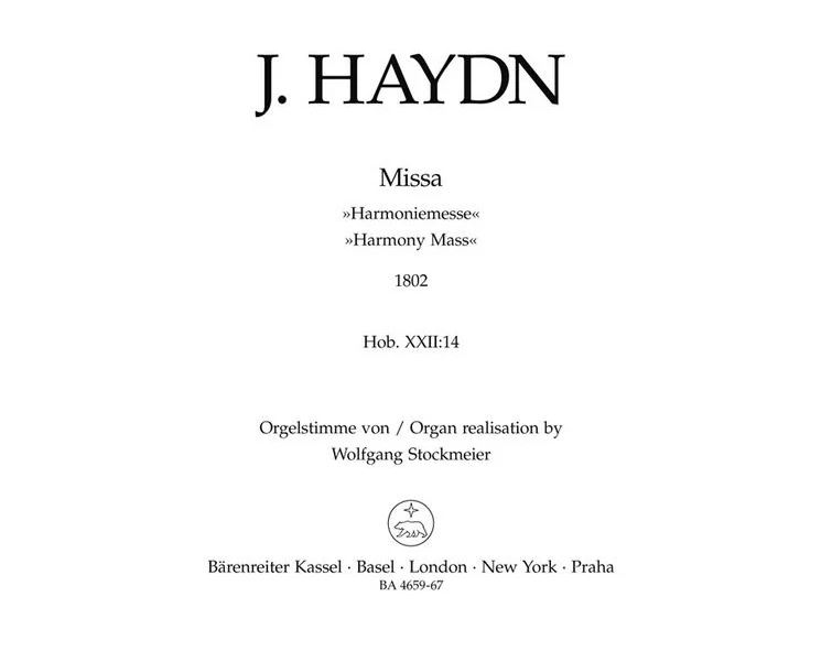 Harmoniemesse, Hob.XXII:14