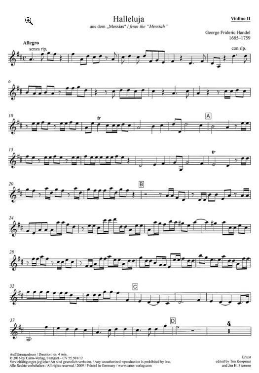 Halleluja, HWV 56/39