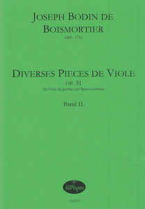 Diverse Pieces de Viole op. 31 Band 2 Nr. 3 - 5