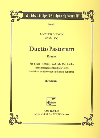 Duetto Pastorum, MH 170
