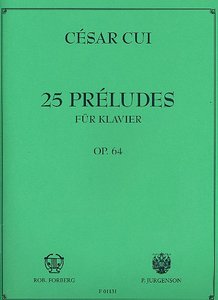 25 Preludes op. 64