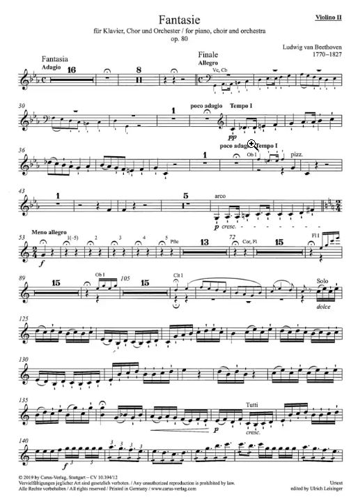 Chorfantasie op. 80