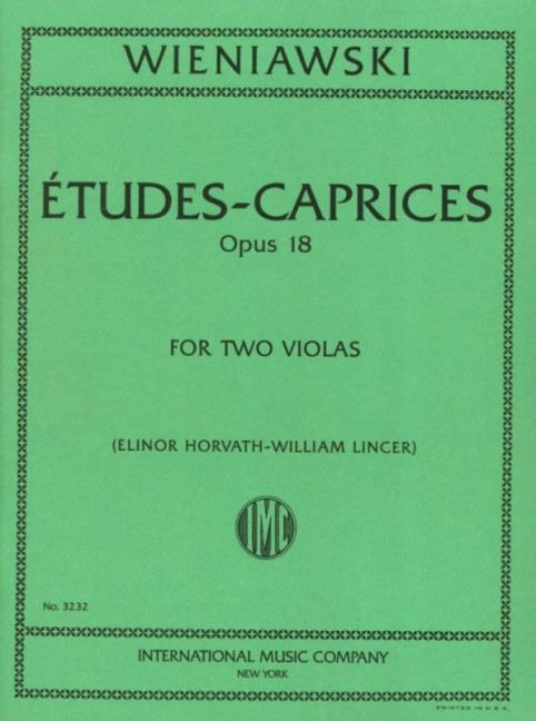 Etüden Caprices op. 18