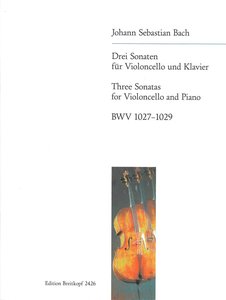 3 Sonaten BWV 1027, 1028, 1029