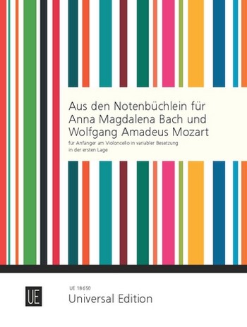 Aus den Notenbüchlein für Anna Magdalena Bach und Wolfgang Amadeus Mozart