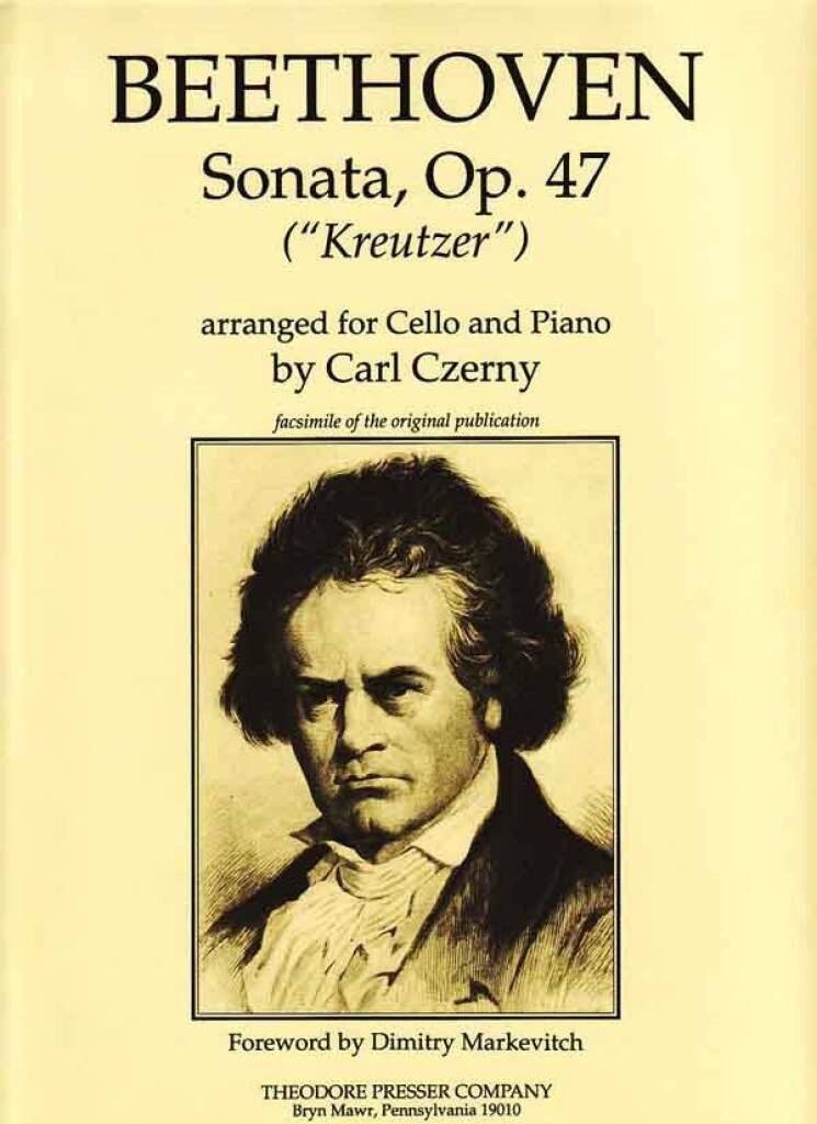 Sonate op. 47 "Kreutzer"