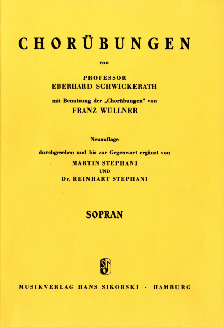 Chorübungen