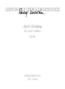 Acht Einfälle