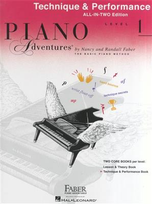 Piano Adventures (All In Two) Level 1 Technique & Performance
