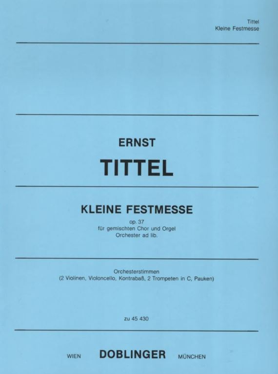 Kleine Festmesse op. 37