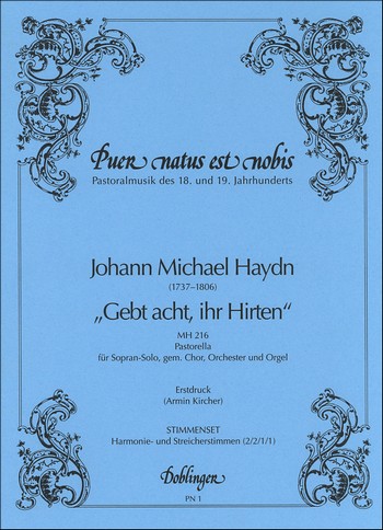 Gebt acht, ihr Hirten, MH 216