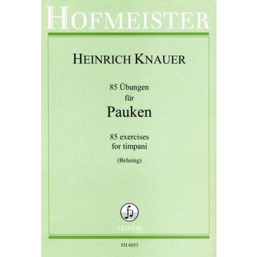 85 Übungen für Pauken