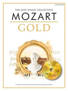 The Easy piano Collection Gold - Mozart - CD Edition