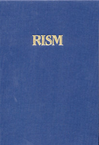 RISM Serie A I/15: Einzeldrucke vor 1800