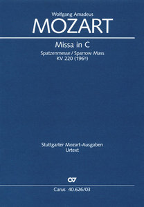Missa in C KV 220 (Spatzenmesse)