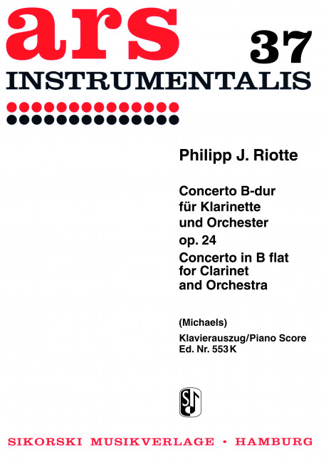 Klarinettenkonzert B-Dur op. 24