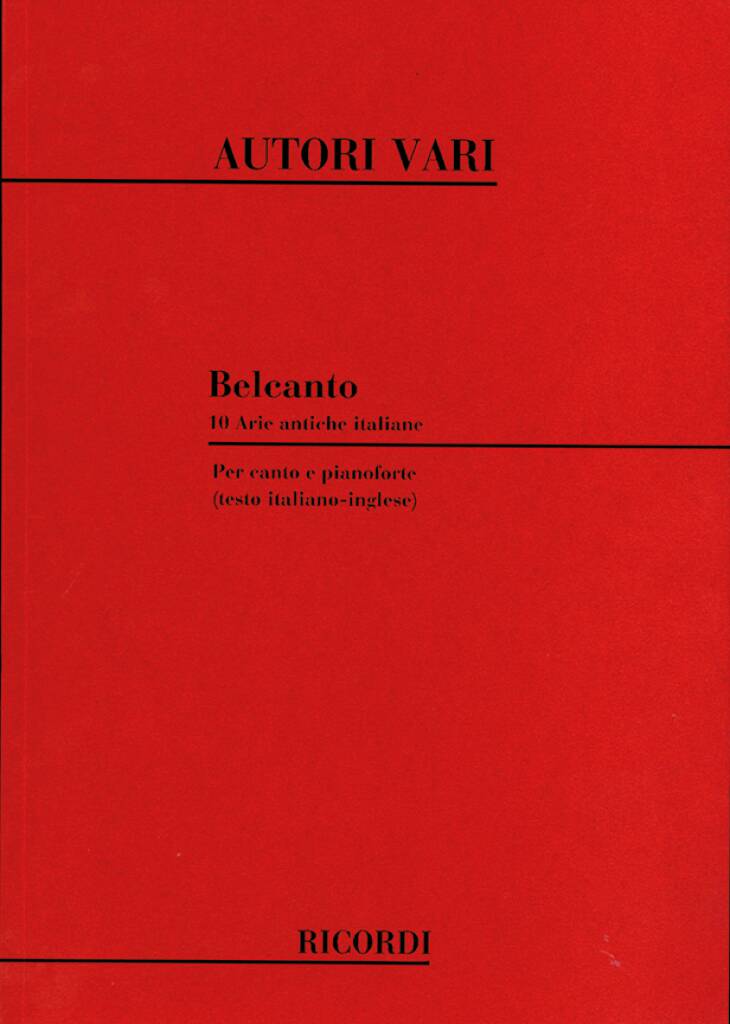 Belcanto. 10 Arie Antiche