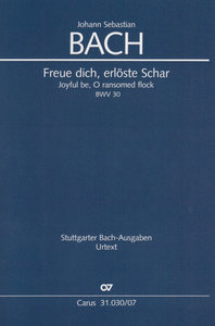 Freue dich, erlöste Schar BWV 30