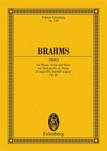 Klaviertrio Es-Dur op. 40