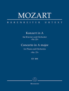 Klavierkonzert Nr. 23 A-Dur KV 488