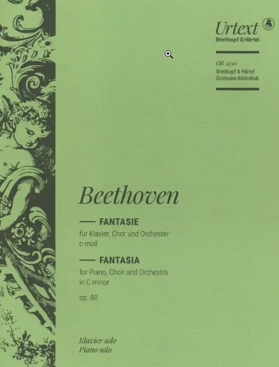 Fantasie für Klavier, Chor und Orchester, op. 80