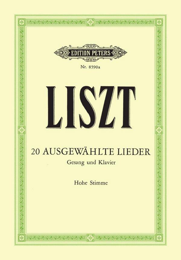 20 ausgewählte Lieder