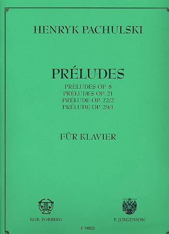 12 Preludes op. 8
