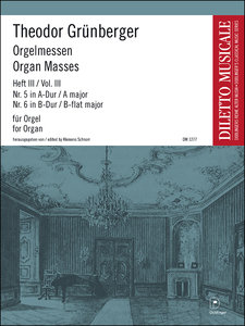 Orgelmessen Heft 3 A-Dur, B-Dur