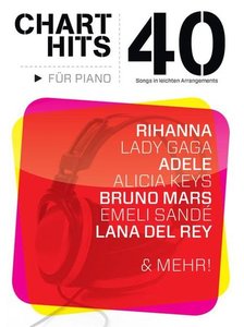 40 Chart Hits für Piano