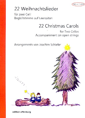 22 Weihnachtslieder für zwei Celli