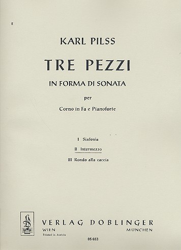 Intermezzo aus Tre pezzi in forma di Sonata