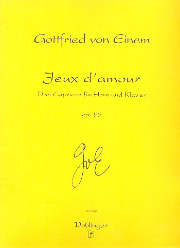 Jeux d’amour op. 99