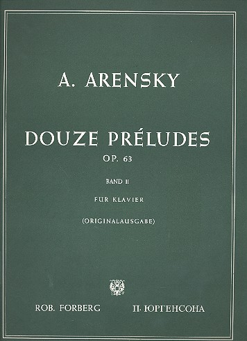 12 Preludes op. 63 Band 2