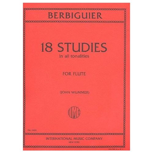 18 Studies in all tonalities