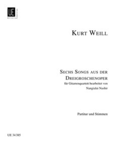 6 Songs aus der Dreigroschenoper