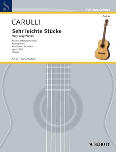 Sehr leichte Stücke 1 op. 333