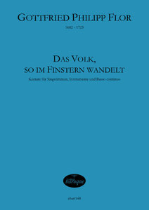 Das Volk so im Finstern wandelt