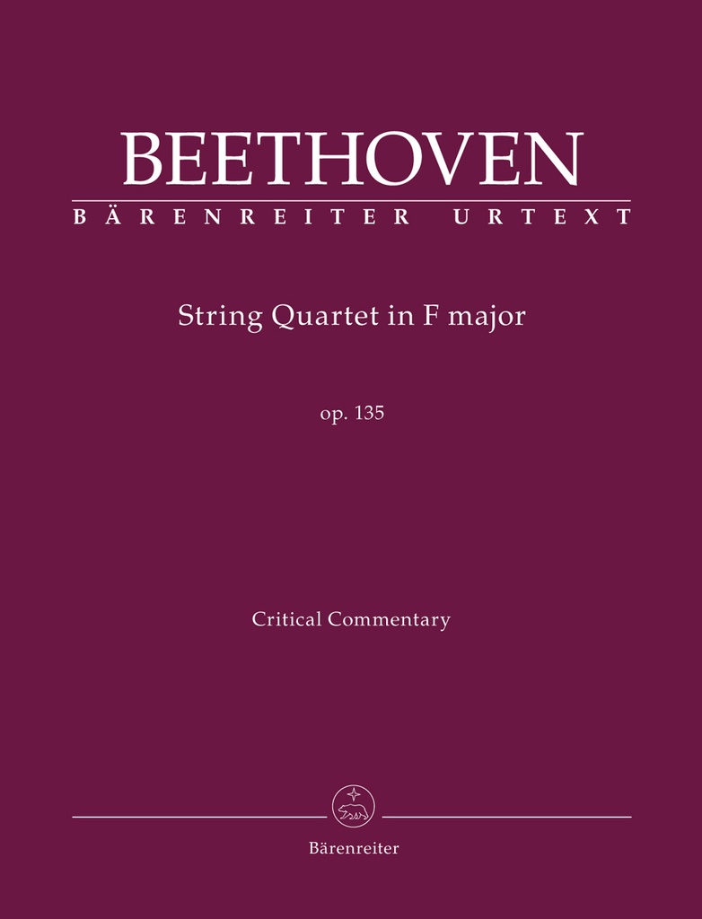 Streichquartett in F op. 135