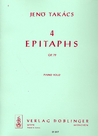 4 Epitaphs op. 79