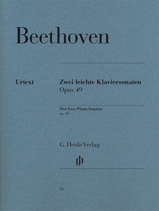 2 leichte Klaviersonaten op. 49/1, 2