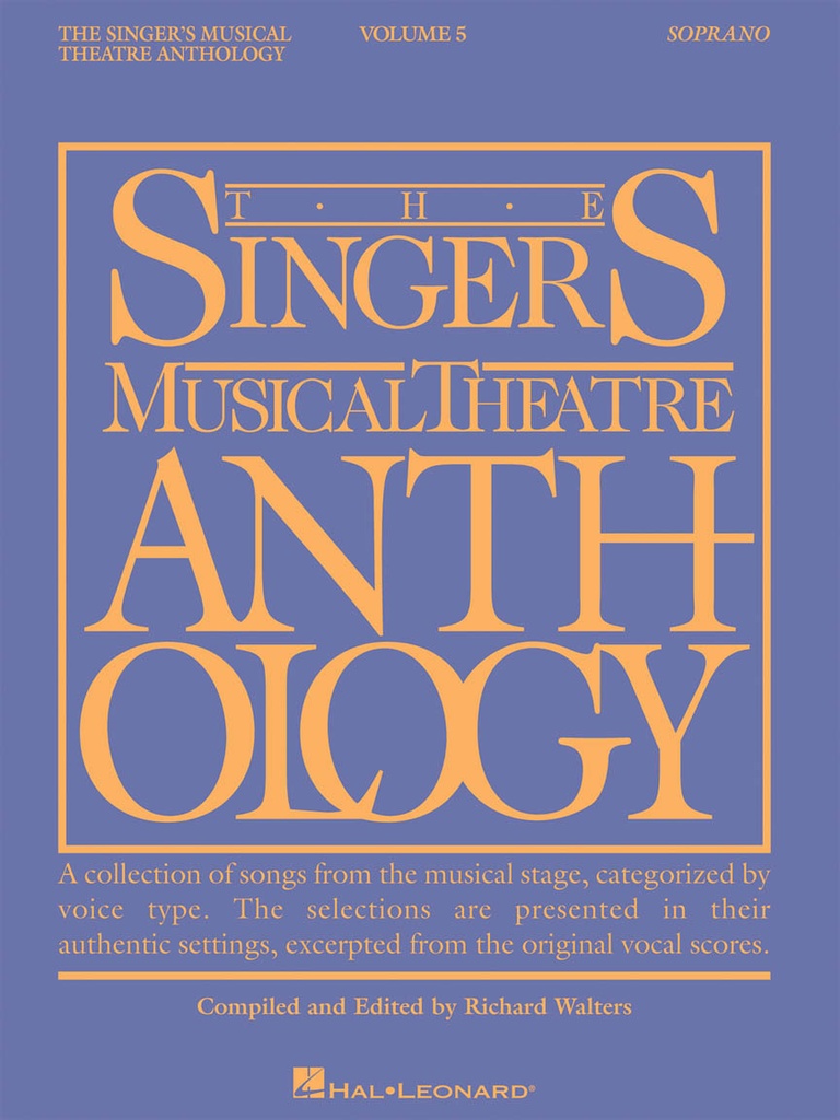The Singers Musical Theatre Anthology - Sopran Vol. 5