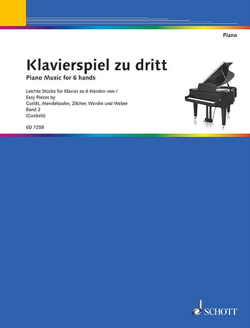 Klavierspiel zu dritt Band 2